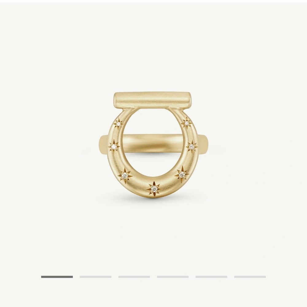 Cece Jewelry Horseclip Ring